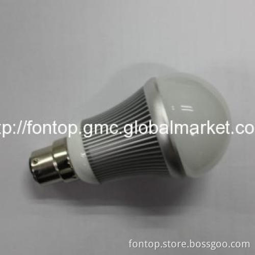 2012 Lowest Price,B22 500lm,7W LED Light Bulb,18 SMD5630LEDs